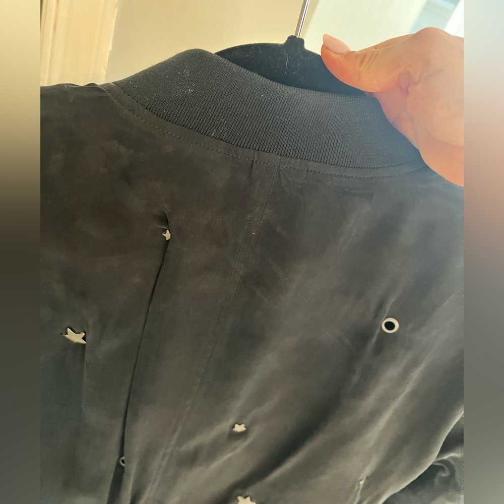 Rails Ace Star Studded Bomber Jacket. Size S - image 8